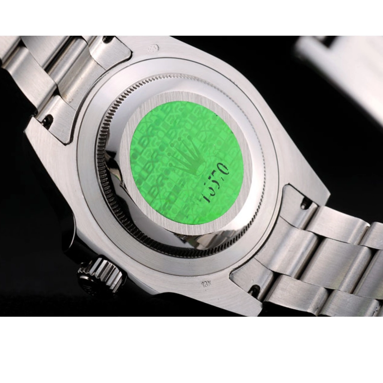 Good Copy Rolex Watches Watch Dial Rolex Black Explorer Steel Stainless Bezel 0713